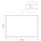 vidaXL Αδιάφανο σκίαστρο μπαλκονιού 200 x 300 cm