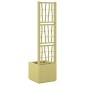 vidaXL Κηποτινάκι με Τρέλα Πράσινο 36 x 36 x 140 εκ. PP