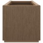 vidaXL Κουτί Λουλουδιών Κήπου Καφέ 80 x 36 x 35 εκ PP