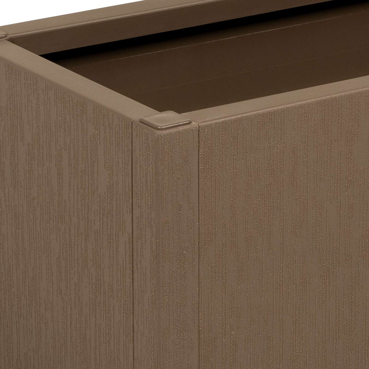 vidaXL Κουτί Λουλουδιών Κήπου Καφέ 80 x 36 x 35 εκ PP