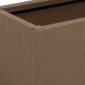 vidaXL Κουτί Λουλουδιών Κήπου Καφέ 80 x 36 x 35 εκ PP