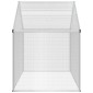 vidaXL Κλουβί Πουλιών Ασημί 181,5 x 112 x 173,5 εκ.