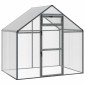 vidaXL Κλουβί Πουλιών Ανθρακί 181,5 x 112 x 173,5 εκ.