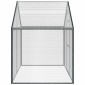 vidaXL Κλουβί Πουλιών Ανθρακί 181,5 x 112 x 173,5 εκ.
