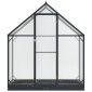 vidaXL Θερμοκήπιο Κήπου με πόρτα Ανθρακί 183,5 x 63,5 x 207 εκ.
