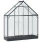 vidaXL Θερμοκήπιο Κήπου με πόρτα Ανθρακί 183,5 x 63,5 x 207 εκ.