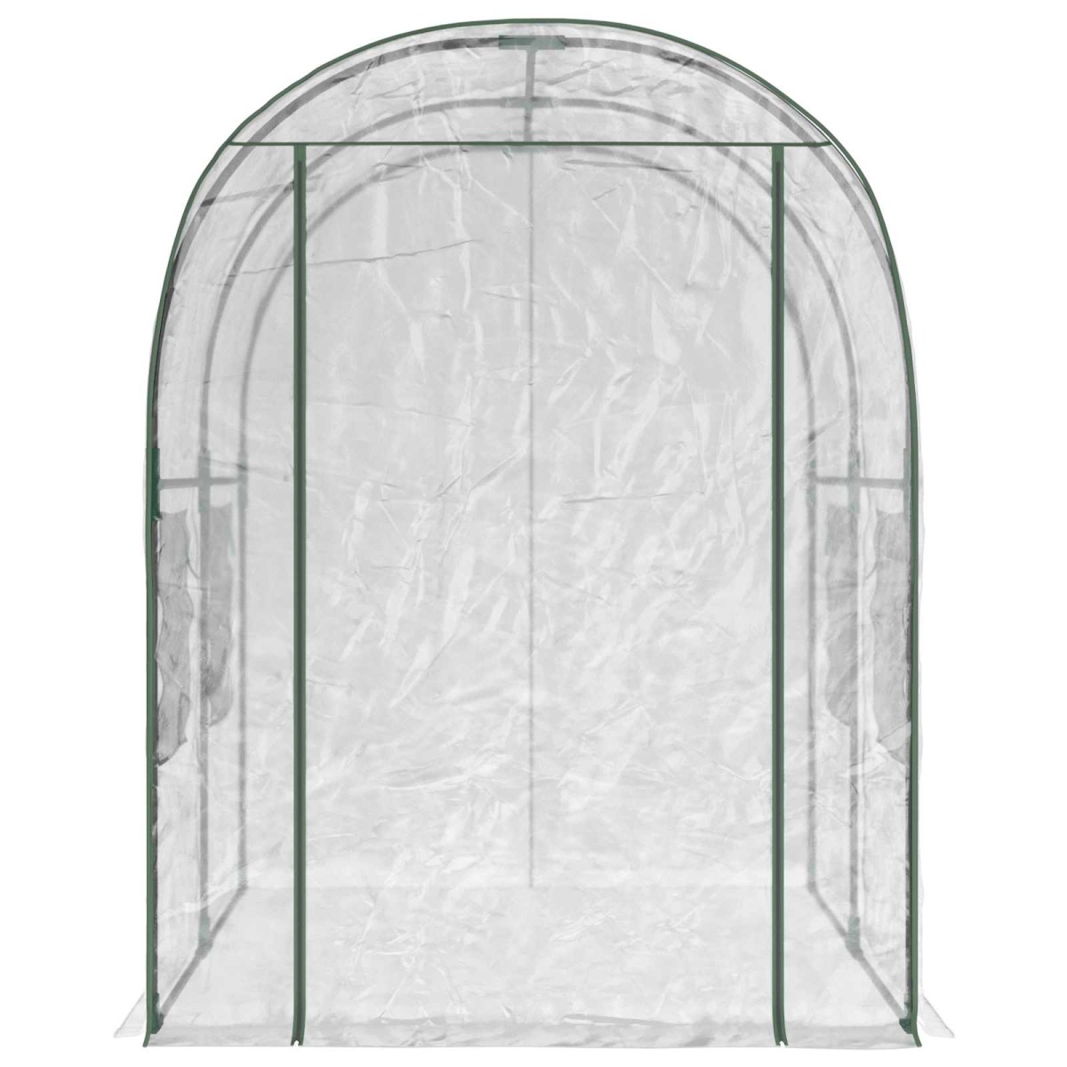 vidaXL Θερμοκήπιο με σκελετό 160 x 200 x 192,5 εκ. PVC Διαφανές