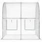 vidaXL Θερμοκήπιο με σκελετό 160 x 200 x 192,5 εκ. PVC Διαφανές