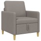 vidaXL Καναπές με Αποθήκευση Taupe 72 x 78 x 87 εκ. Πολυεστέρας