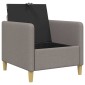 vidaXL Καναπές με Αποθήκευση Taupe 72 x 78 x 87 εκ. Πολυεστέρας