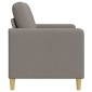 vidaXL Καναπές με Αποθήκευση Taupe 72 x 78 x 87 εκ. Πολυεστέρας