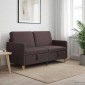 vidaXL Καναπές με Αποθήκευση Σκούρο Καφέ 152 x 78 x 87 εκ Πολυεστέρας