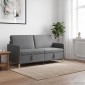 vidaXL Καναπές με Αποθήκευση Σκούρο Γκρι 172 x 78 x 87 εκ Πολυεστέρας
