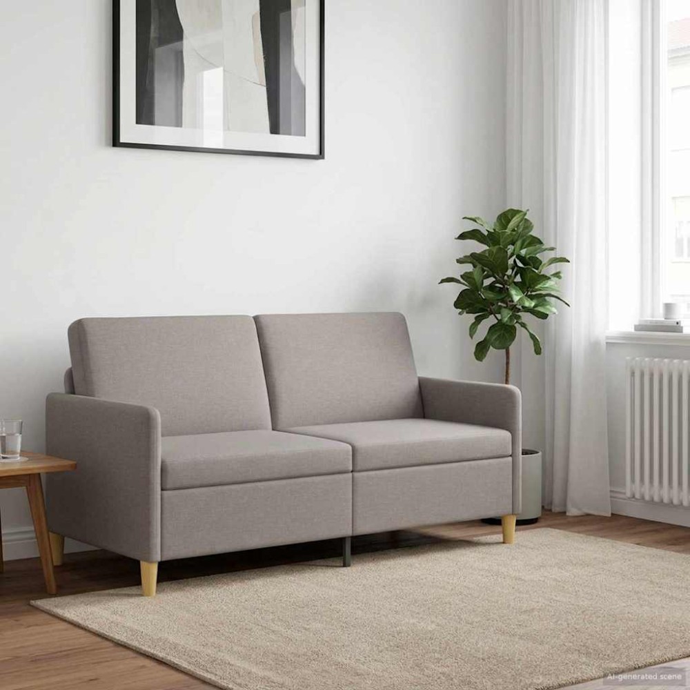 vidaXL Καναπές με Αποθήκευση Taupe 172 x 78 x 87 εκ Πολυεστέρας