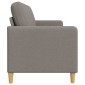 vidaXL Καναπές με Αποθήκευση Taupe 172 x 78 x 87 εκ Πολυεστέρας