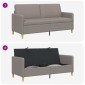 vidaXL Καναπές με Αποθήκευση Taupe 172 x 78 x 87 εκ Πολυεστέρας