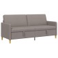 vidaXL Καναπές με Αποθήκευση Taupe 192 x 78 x 87 εκ. Πολυεστέρας
