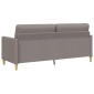 vidaXL Καναπές με Αποθήκευση Taupe 192 x 78 x 87 εκ. Πολυεστέρας
