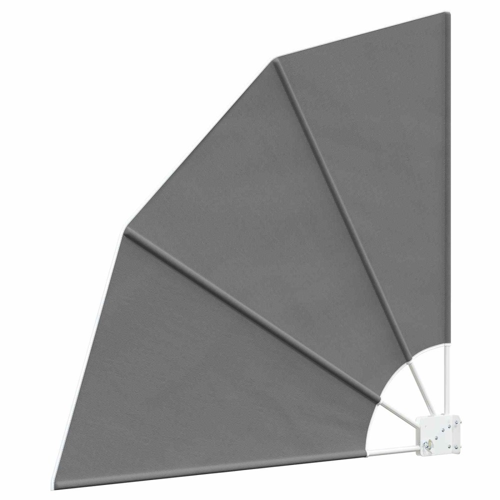 vidaXL Αδιάφανο σκίαστρο μπαλκονιού 140 x 140 cm Πολυεστέρας