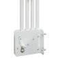 vidaXL Αδιάφανο σκίαστρο μπαλκονιού 140 x 140 cm Πολυεστέρας