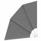 vidaXL Αδιάφανο σκίαστρο μπαλκονιού 140 x 140 cm Πολυεστέρας