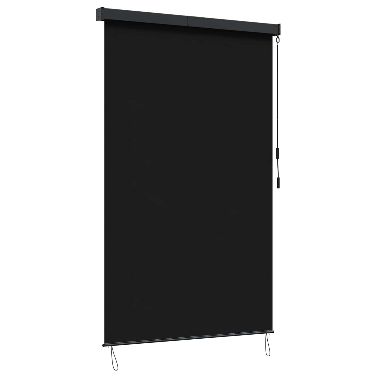 vidaXL Ρόλερ Μαύρο 60 x 250 εκ. Ύφασμα και Αλουμίνιο