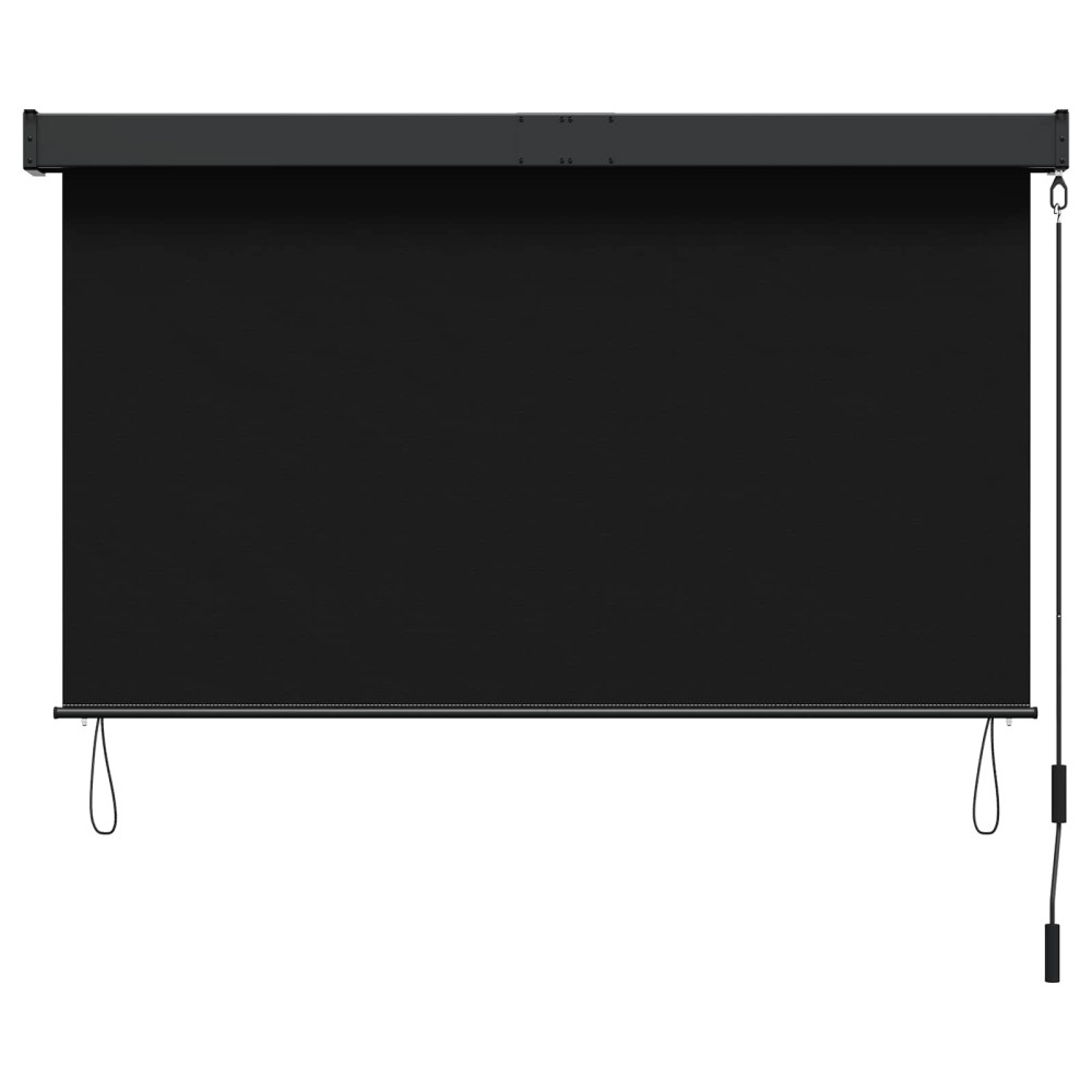 vidaXL Ρόλερ Μαύρο 80 x 250 cm Ύφασμα και Αλουμίνιο