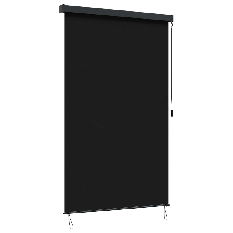 vidaXL Ρόλερ Μαύρο 80 x 250 cm Ύφασμα και Αλουμίνιο