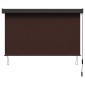vidaXL Ρόλερ Καφέ 80 x 250 cm Ύφασμα και Αλουμίνιο
