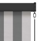 vidaXL Ρόλερ Γκρι και Λευκό 120 x 250 cm Ύφασμα και Αλουμίνιο