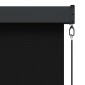 vidaXL Ρόλερ (στόρι) Μαύρο 160 x 250 cm Ύφασμα και Αλουμίνιο