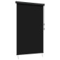 vidaXL Ρόλερ (στόρι) Μαύρο 160 x 250 cm Ύφασμα και Αλουμίνιο