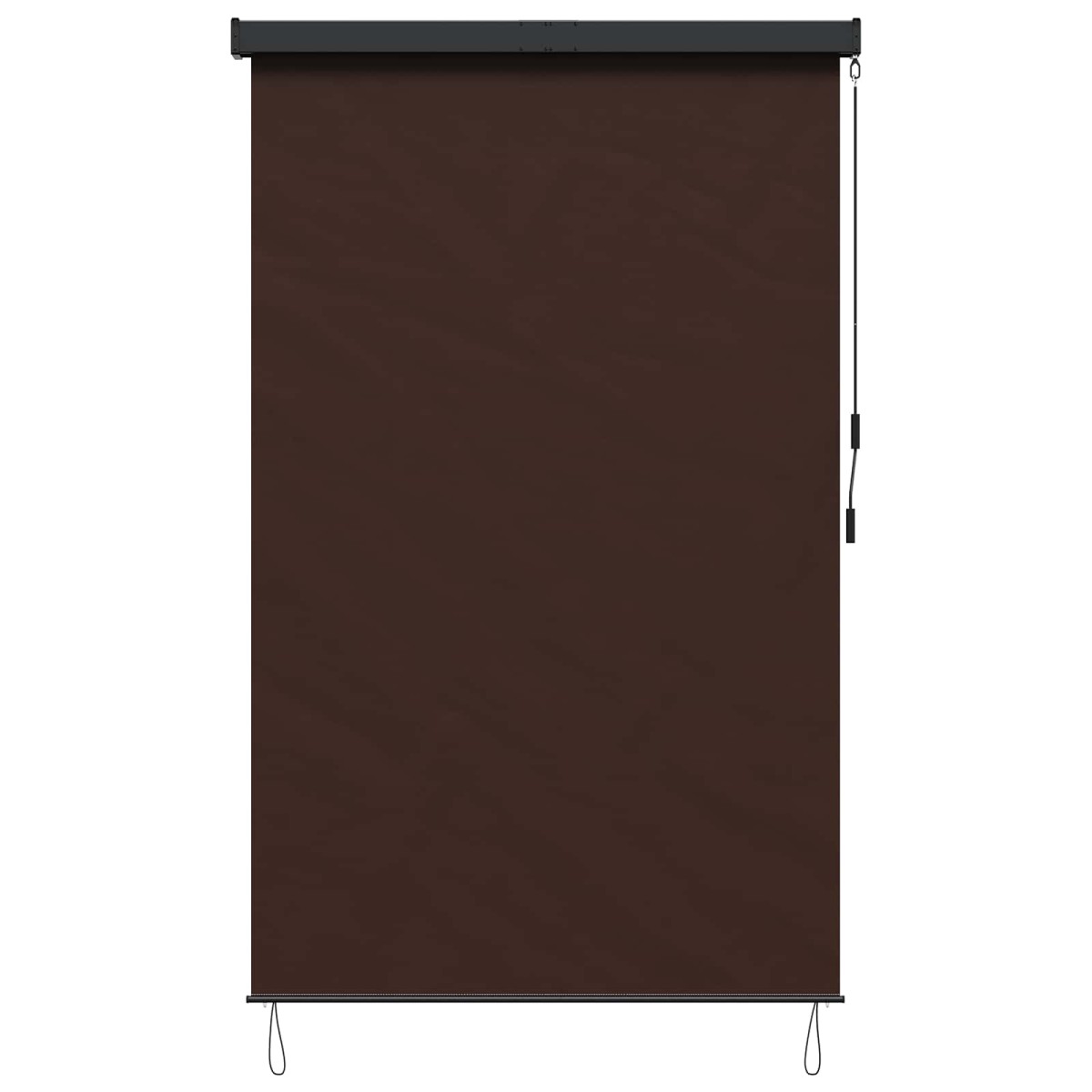 vidaXL Ρόλερ Καφέ 160 x 250 cm Ύφασμα και Αλουμίνιο