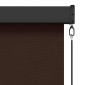 vidaXL Ρόλερ Καφέ 160 x 250 cm Ύφασμα και Αλουμίνιο