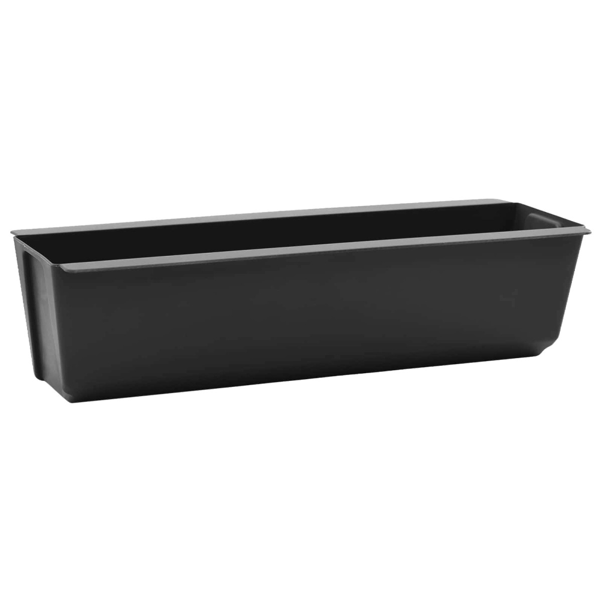 vidaXL Κουτιά λουλουδιών για ευρωπαϊκούς παλέτες 24 τμχ. Μαύρο