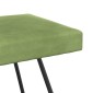 vidaXL παγκάκι Ανοιχτό Πράσινο 110 x 40 x 45 cm Βελούδο