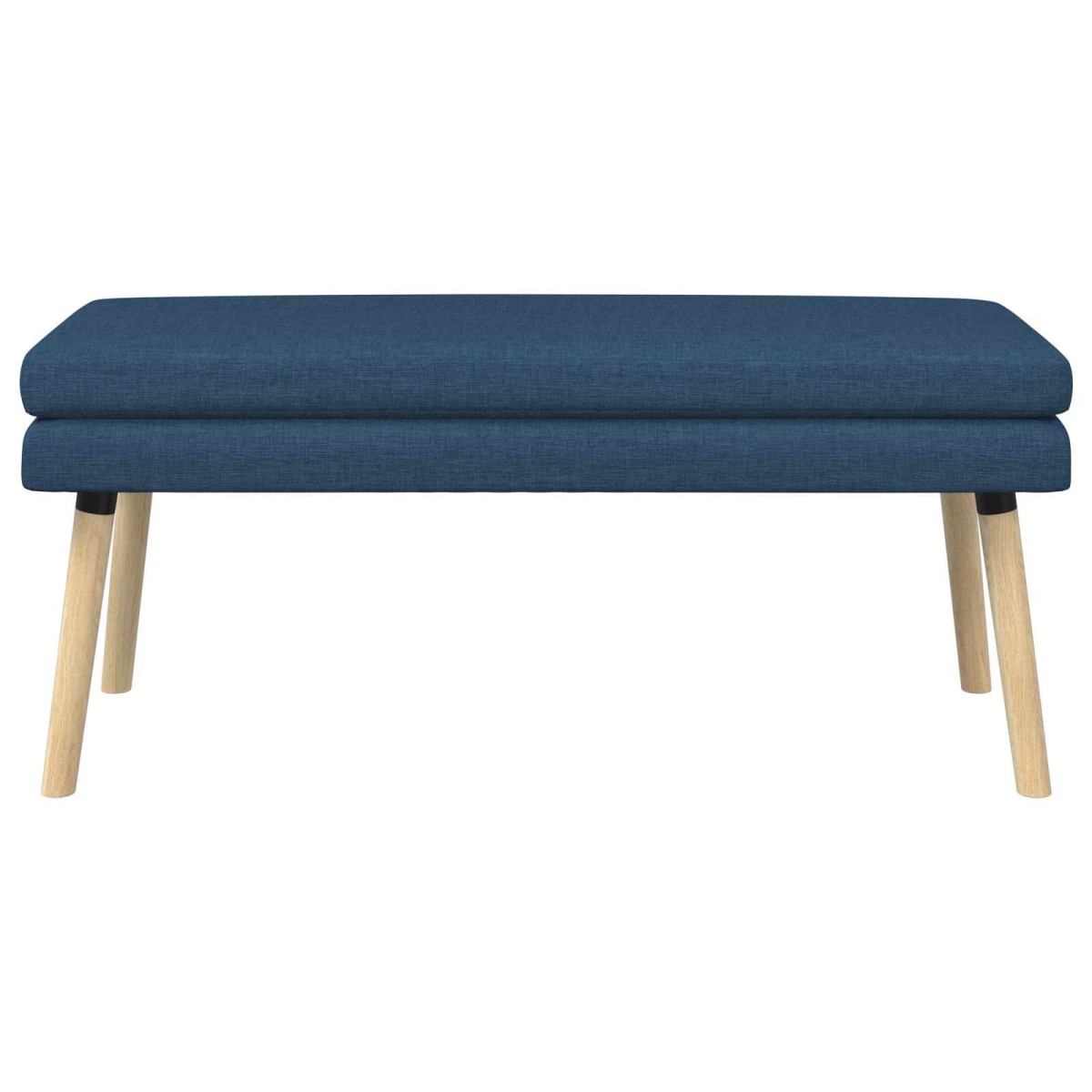 vidaXL Διπλή Επίστρωση Πάγκος Μπλε 110 x 40 x 47 εκ. Ύφασμα