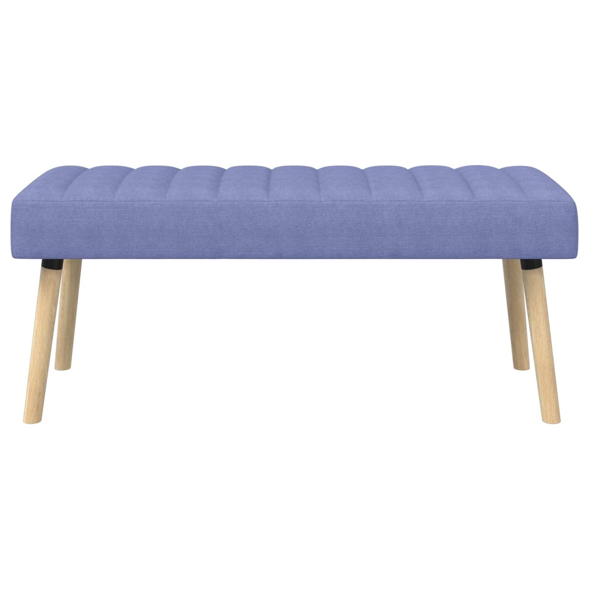 vidaXL Πάγκος με Καναλεύματα Μπλε τζην 110 x 40 x 46 cm Ύφασμα