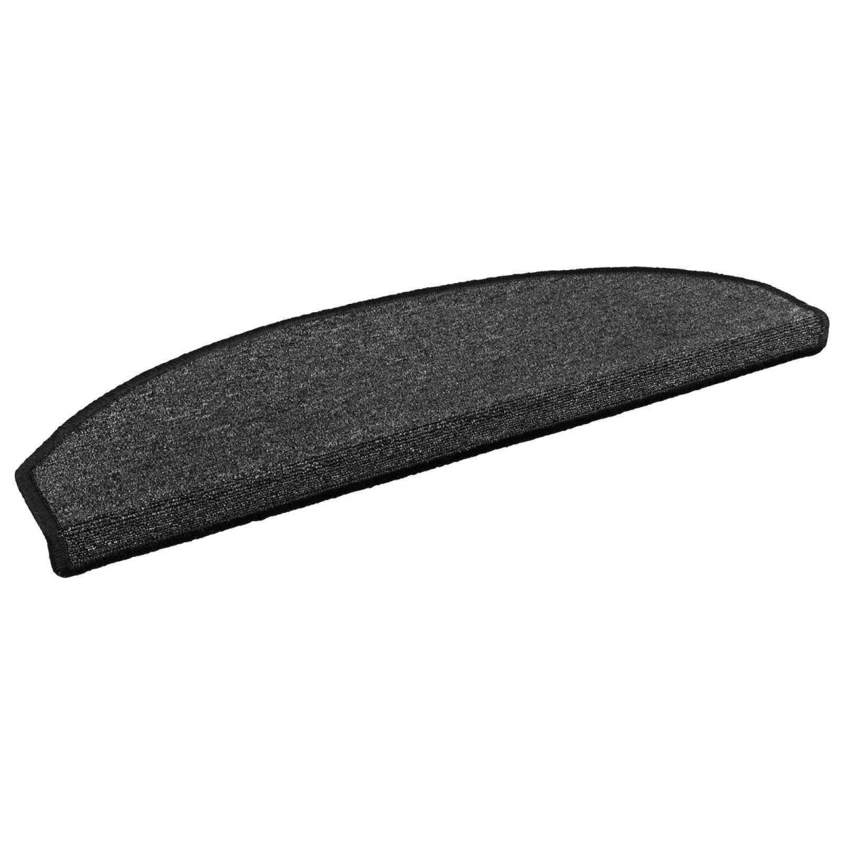 vidaXL Αυτοκόλλητα Ματ Σκαλοπατιών 15 τμχ. 80 x 24,5 x 3,5 εκ. Ανθρακί