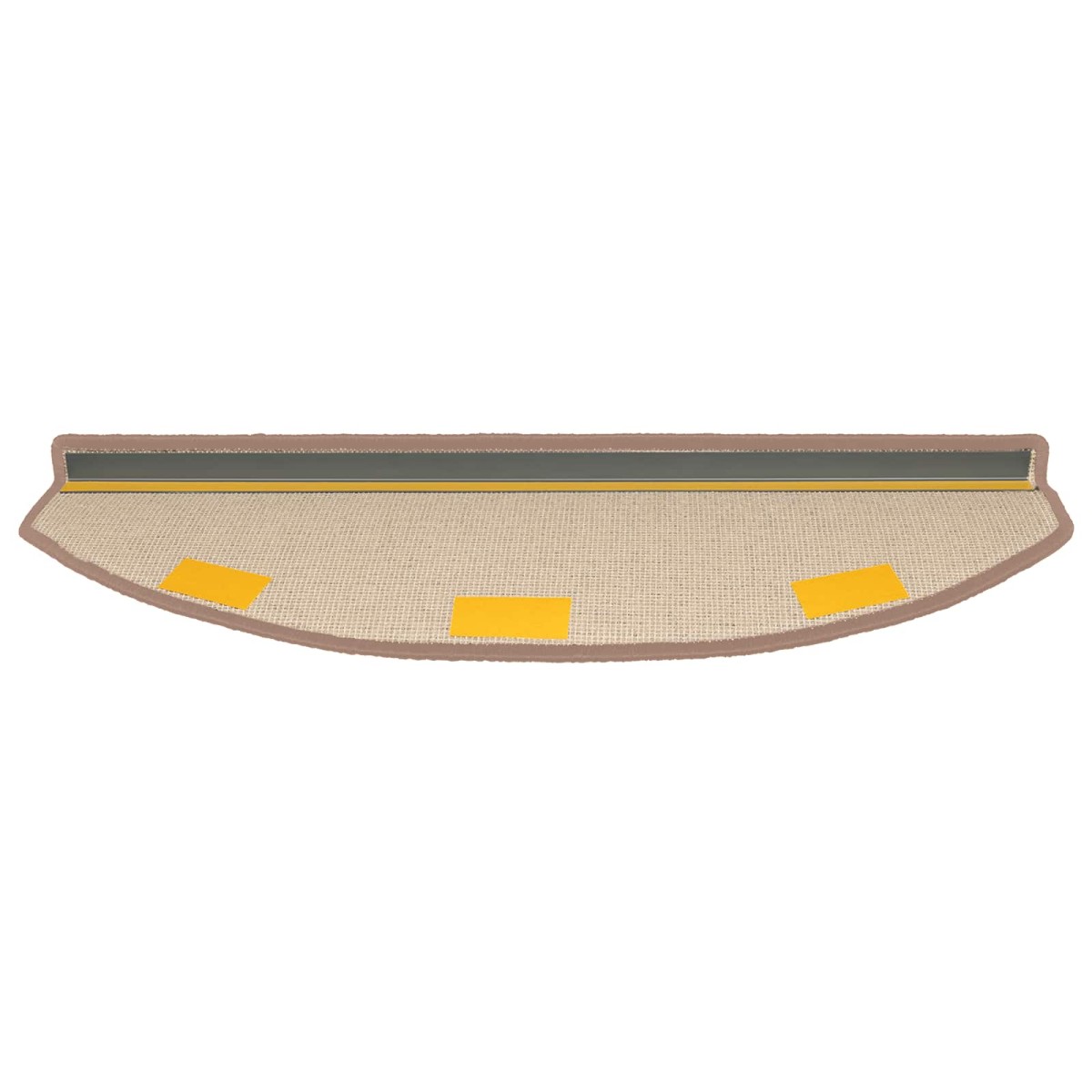 vidaXL Αυτοκόλλητα Ματ Σκαλοπατιών 15 τμχ. 80 x 24,5 x 3,5 εκ.