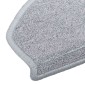 vidaXL Αυτοκόλλητα Ματ Σκαλοπατιών 15 τμχ. 80 x 24,5 x 3,5 εκ.