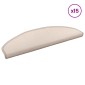 vidaXL Αυτοκόλλητα Ματ Σκαλοπατιών 15 τμχ. 80 x 24,5 x 3,5 εκ. Taupe