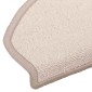 vidaXL Αυτοκόλλητα Ματ Σκαλοπατιών 15 τμχ. 80 x 24,5 x 3,5 εκ. Taupe