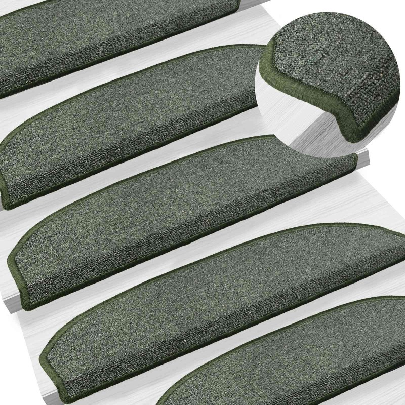 vidaXL Αυτοκόλλητα Ματ Σκαλοπατιών 15 τμχ. 80 x 24,5 x 3,5 εκ.