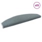 vidaXL Αυτοκόλλητα Ματ Σκαλοπατιών 15 τμχ. 80 x 24,5 x 3,5 εκ. Θαλασσί