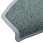 vidaXL Αυτοκόλλητα Ματ Σκαλοπατιών 15 τμχ. 80 x 24,5 x 3,5 εκ. Θαλασσί