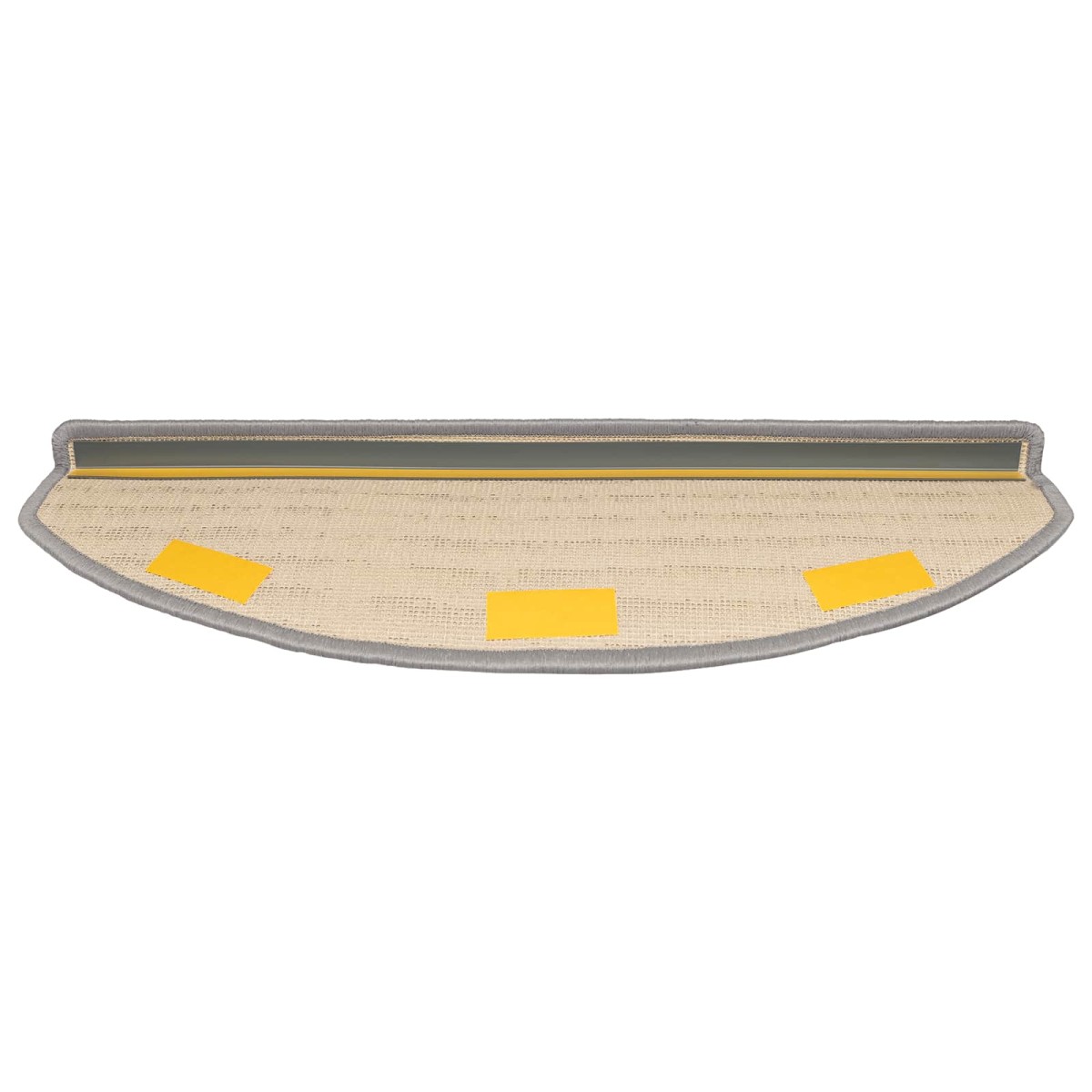 vidaXL Αυτοκόλλητα Ματ Σκαλοπατιών 15 τμχ. 80 x 24,5 x 3,5 εκ. Γκρι