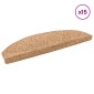 vidaXL Αυτοκόλλητα Ματ Σκαλοπατιών 15 τμχ. 80 x 24,5 x 3,5 εκ. Μπεζ