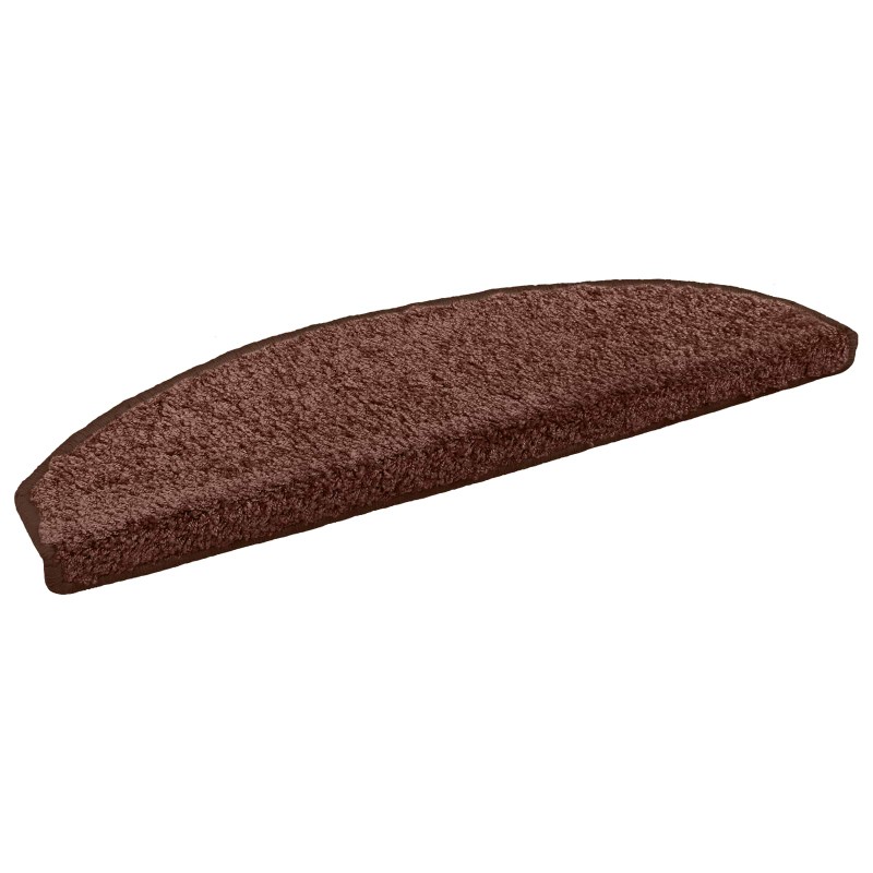 vidaXL Αυτοκόλλητα Ματ Σκαλοπατιών 15 τμχ. 80 x 24,5 x 3,5 εκ. Καφέ