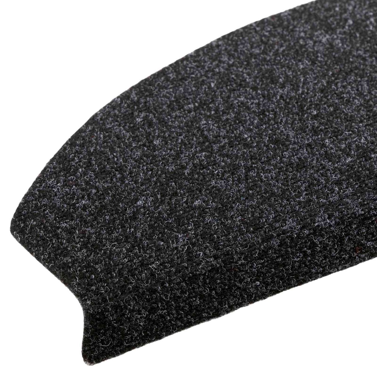 vidaXL Αυτοκόλλητα Ματ Σκαλοπατιών 15 τμχ. 80 x 24,5 x 3,5 εκ. Μαύρο